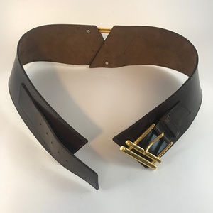 Adoppia Vita Accessories - Adoppia Vita Italian Leather Wide Brown Leather Adoppia Vita Accessories - Adoppia Vita Italian Leather Wide Brown Leather